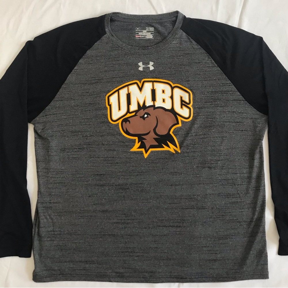 PLAYER OWNED UMBC logo long sleeve